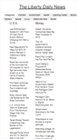 Mobile Screenshot of libertydailynews.com